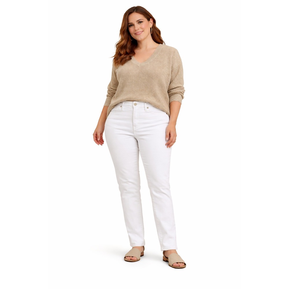 LEVI'S 712 Slim White Stretch Denim Jeans Size‎ 29